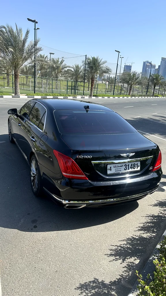 هيونداي جينيسيس G90 المواصفات الكورية 2016 لون أسود63140195638274112
