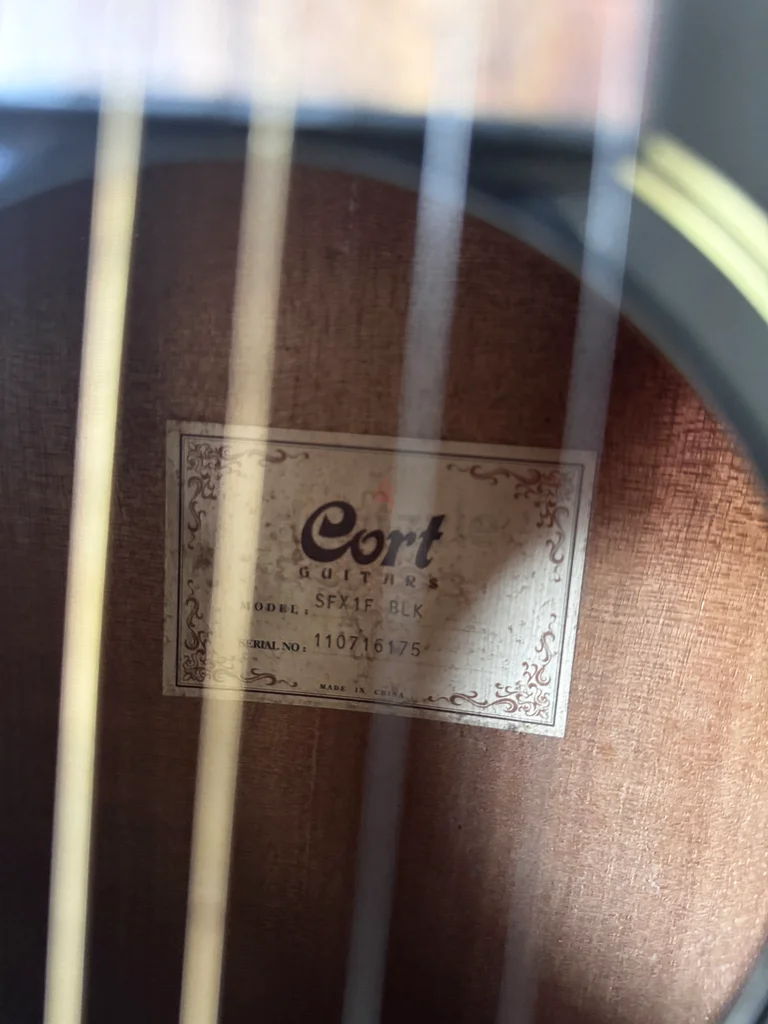 جيتار كهربائي صوتي أنيق من CORT موديل SFX - أسود، مثالي لجميع العازفين!63199130902530113