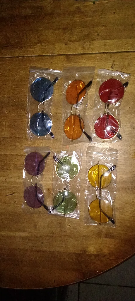 Set of 6 Colorful Sunglasses63241132717057113