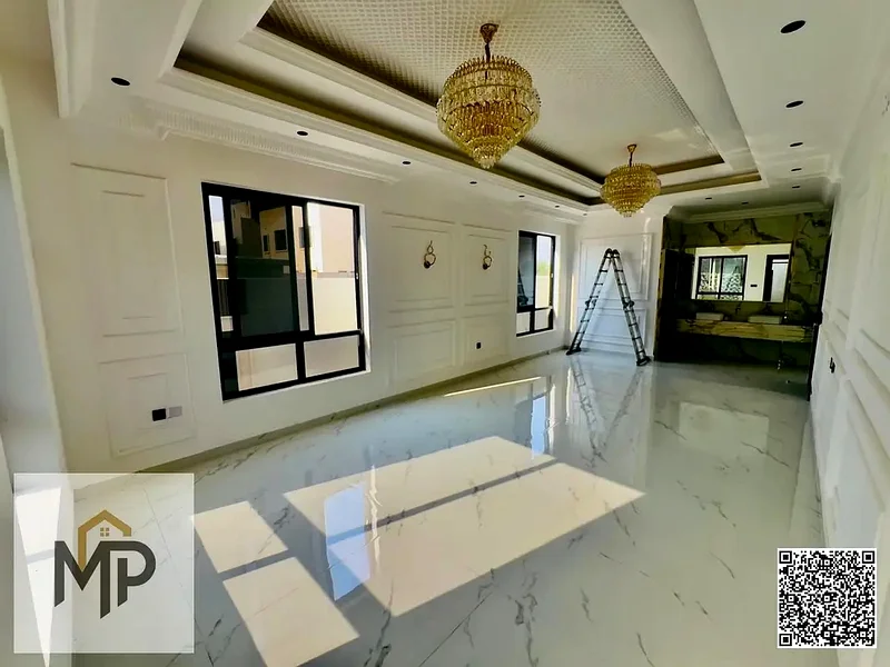 Classic villa, including registration and ownership fees, opposite a mosque and direct services, freehold for all nationalities63897637783298114