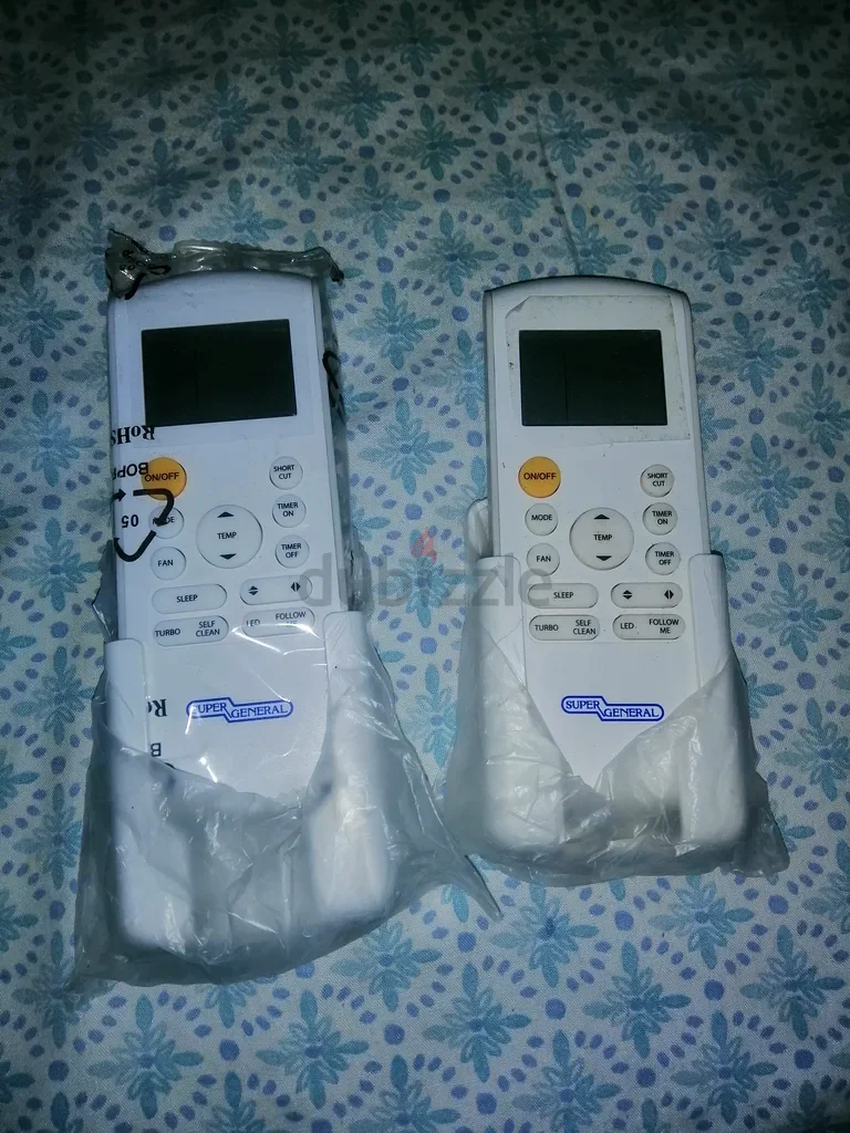 2 جهاز تحكم عن بعد تكييف هواء منفصل فائق العمومية، أصلي وجديد63255539872643117