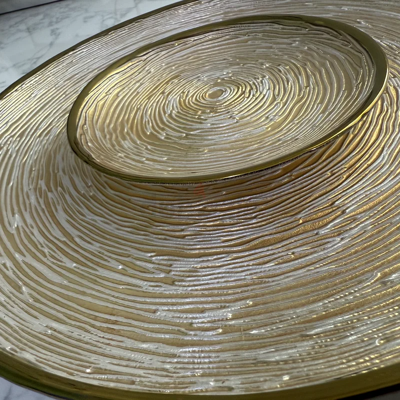 Elegant Gold Decorative Plate63179380262145112
