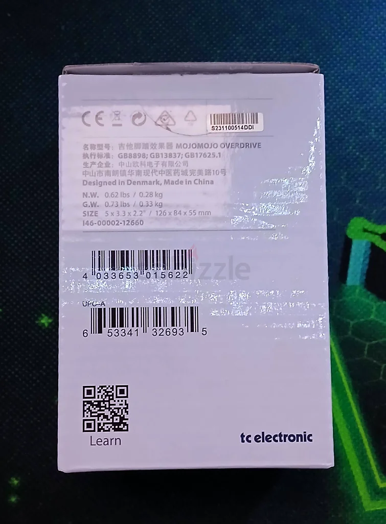 بادئة جيتار TC Electronic موغوجو موغو أوفر درايف63229313361411112