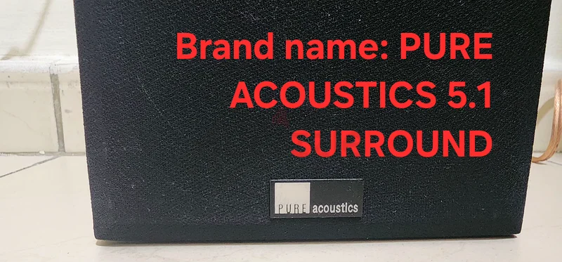 PURE ACOUSTICS 5.1 Surround Sound. Powerful Home Audio Tower  Subwoofer Set for Sale!63165246134018113