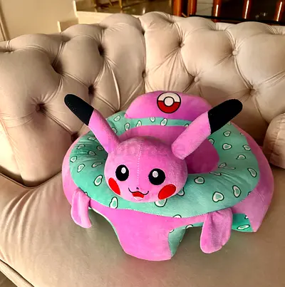 Pikachu Plush Baby Support Chair
