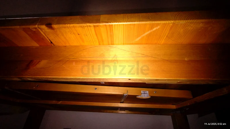 Big wooden Dining table with 4 chairs (convertible type)!!63216833627395111