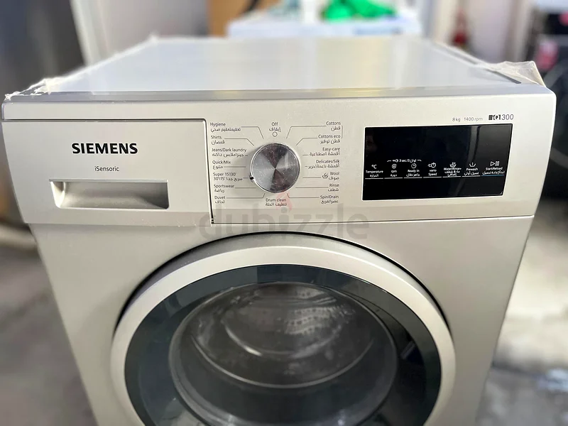 Siemens 8kg Front Load Washing Machine – Brand New | Free Delivery | 1 Year Warranty63167109391233111