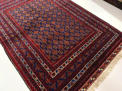100 x 156 cm | New Handmade Beautiful Turkmen  Bokhara Carpet