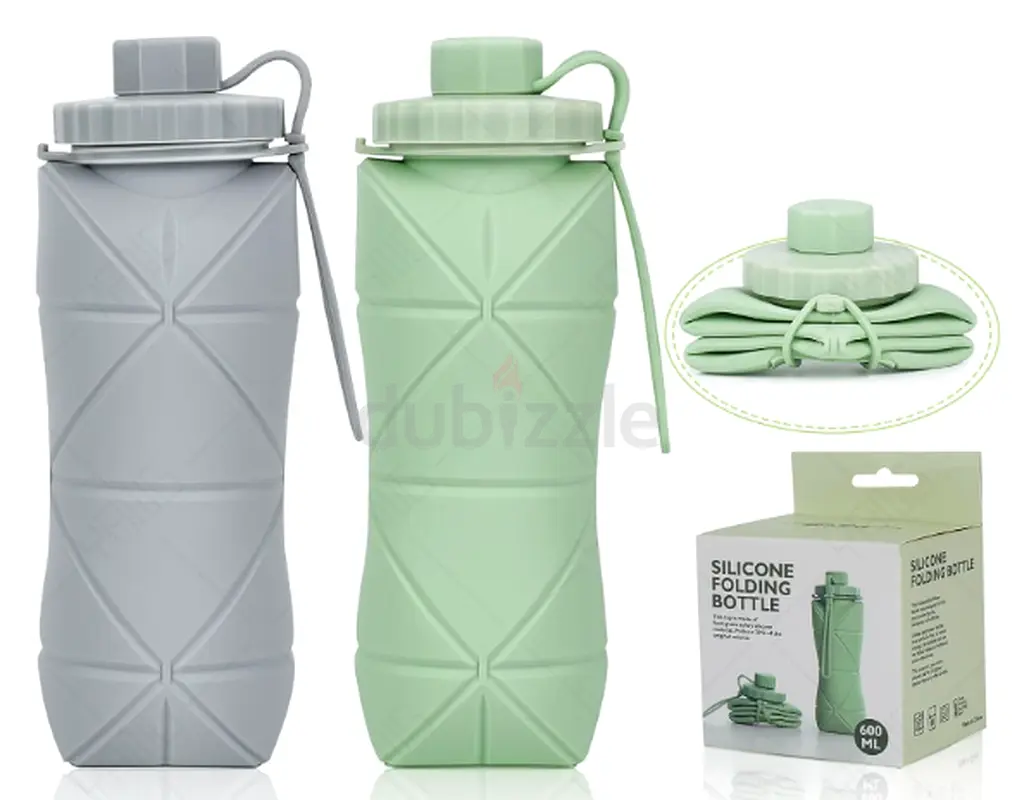 Eco-Friendly Silicone Folding Water Bottles
