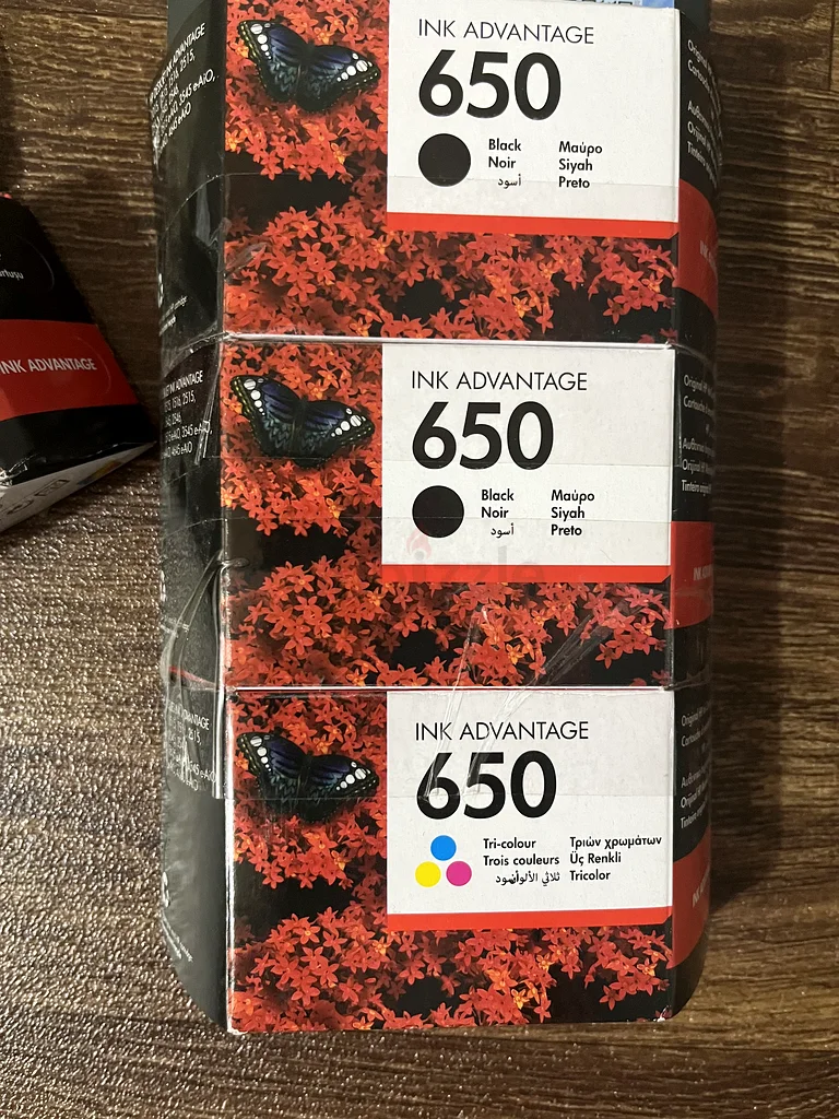 HP ORIGINAL 650 Ink Advantage 4pc63257624598659112