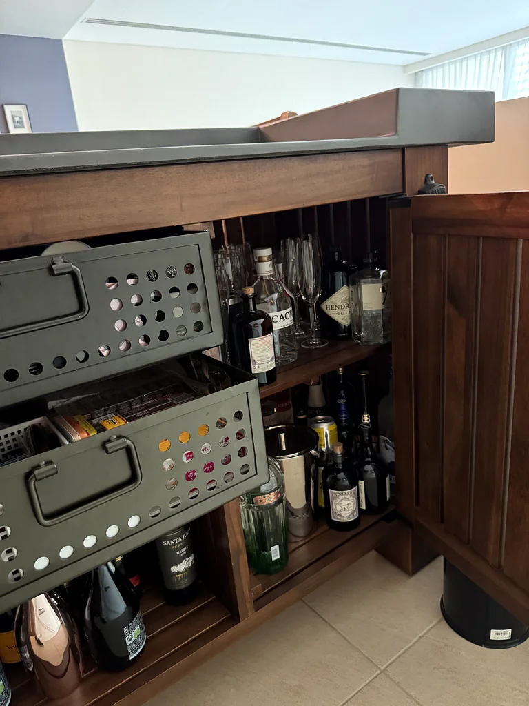 Wooden Bar Table Full Set63219817533314114