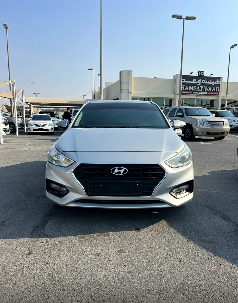 Hyundai Accent 2018 Gulf model, 1.6 engine, agency paint, personally used from the agency63152290699010112