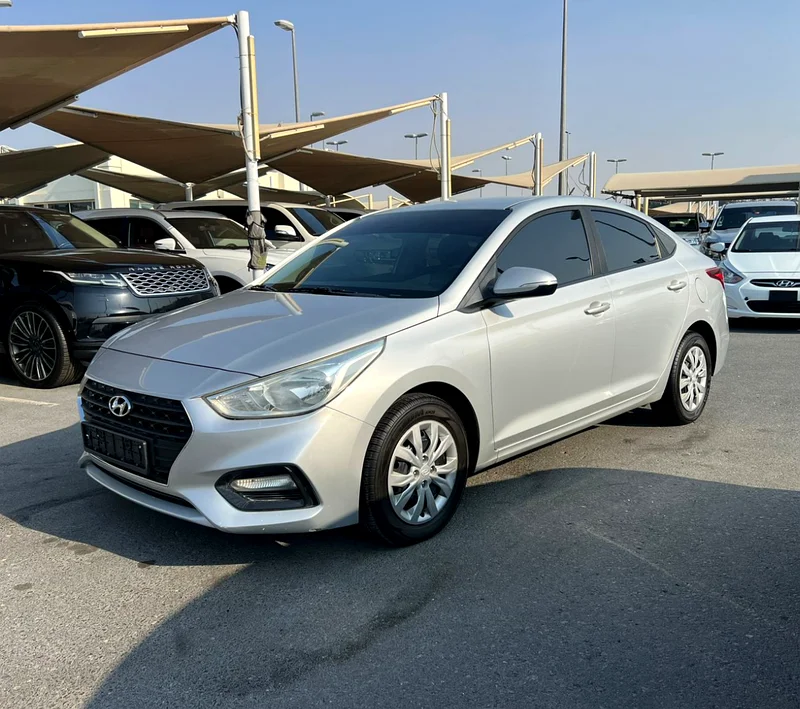 Hyundai Accent 2018 Gulf model, 1.6 engine, agency paint, personally used from the agency63152290699010111