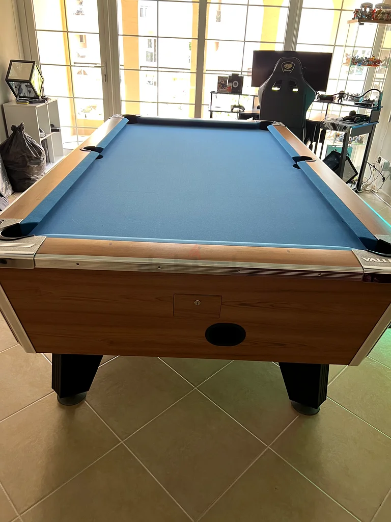 Pool Billiards Table 8ft VALLEY. Pro table. Newly covered63170853788801112