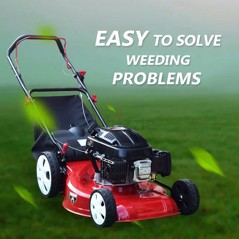 Gasoline Petrol Powered Self-propelled Handle Landscaping Shrub Cutter Lawn Mower63252941170050117