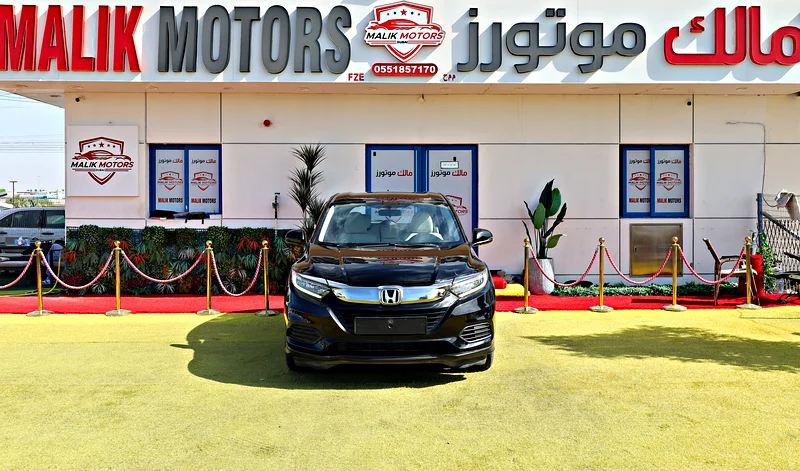 1180 درهم شهريًا، هوندا HR-V موديل 2021 بمواصفات الخليج، متاحة بنظام التمويل البنكي بدون دفعة أولى أو نقدًا.631743077839371127