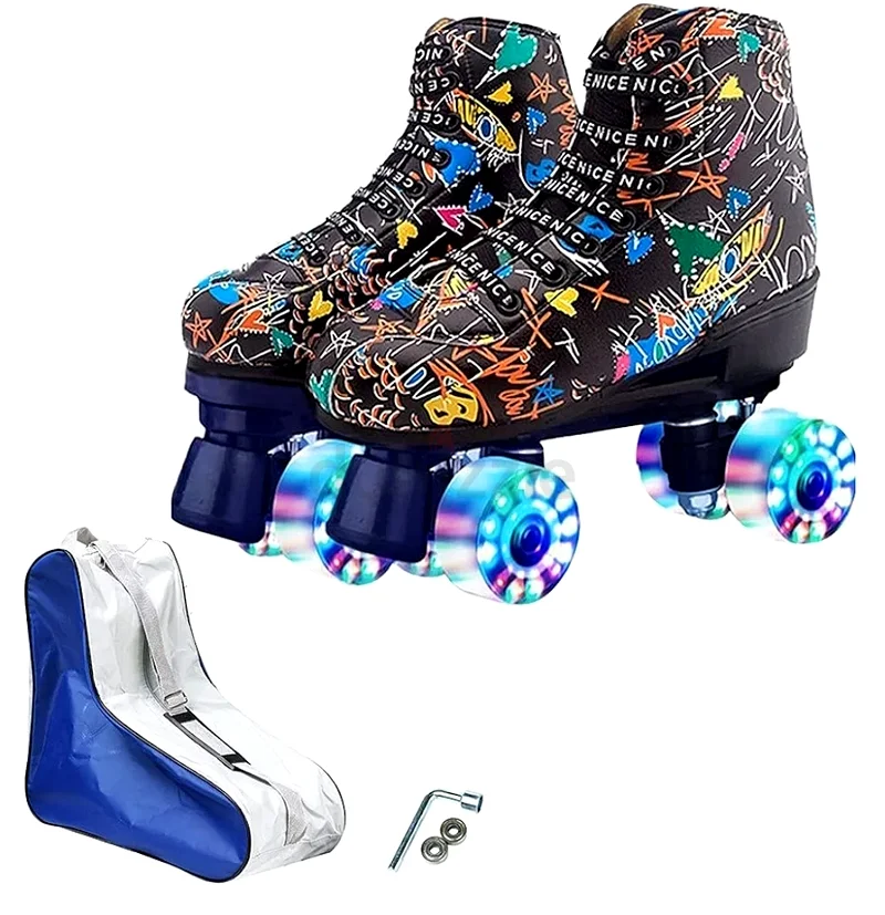 Roller skates with light-up wheels! So cool!!!!63169468334211111