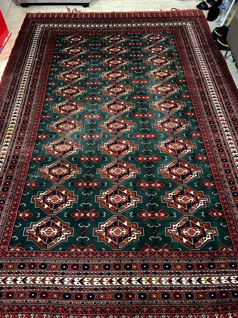 سجادة فارسية متميزة منسوجة يدويًا معروضة للبيع!63191109493635111