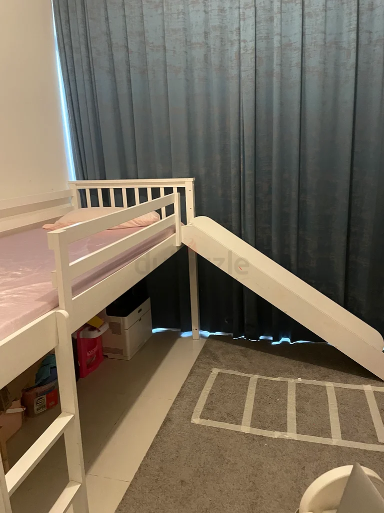 Kids bunk bed with Slide and Ladder63179860860419111