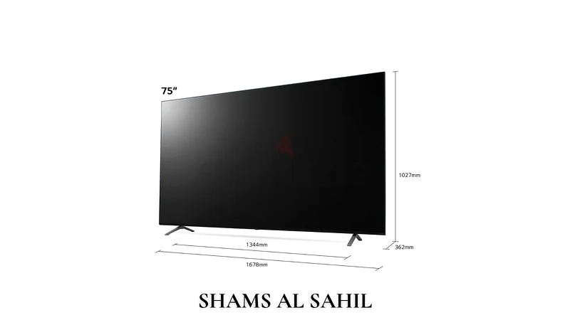 تلفزيون إل جي نانوسيل بحجم 75 بوصة، نانو75، تلفاز ذكي بدقة 4K وتقنية HDR، خدمة توصيل متوفرة - ياتي مع جهاز التحكم عن بعد السحري من إل جي63265094804609111