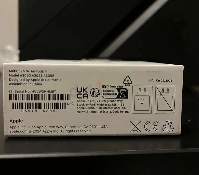 Apple AirPods 4 - Unopened price negotiable63223357684227112