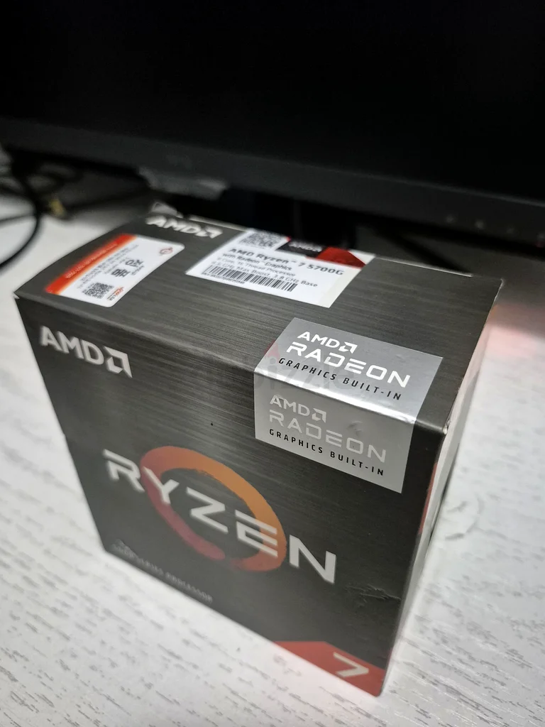 معالج AMD Ryzen 5700G جديد تمامًا ومغلق في العلبة63166653409282113