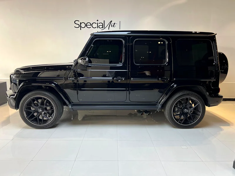 مرسيدس G63 AMG V8 2025، حزمة اللون الأسود المزدوجة، داخلي من ألياف الكربون63176618922370113