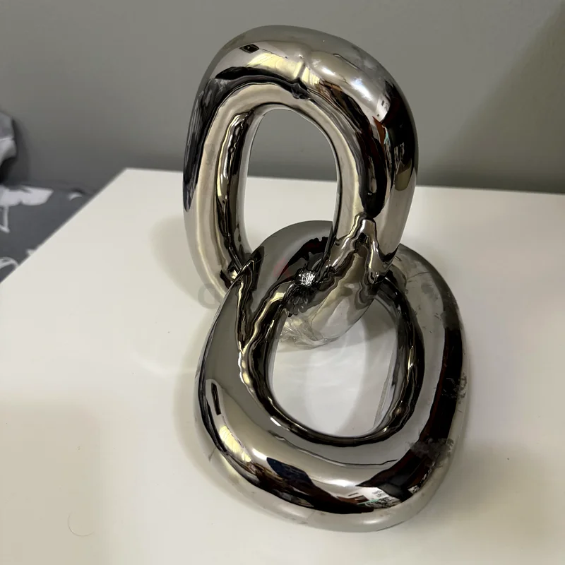 Sleek Modern Metal Decorative Sculpture for Your Home63179380232707111