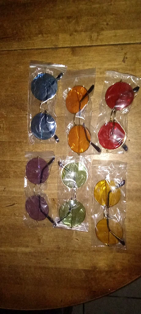 Set of 6 Colorful Sunglasses63241132717057111