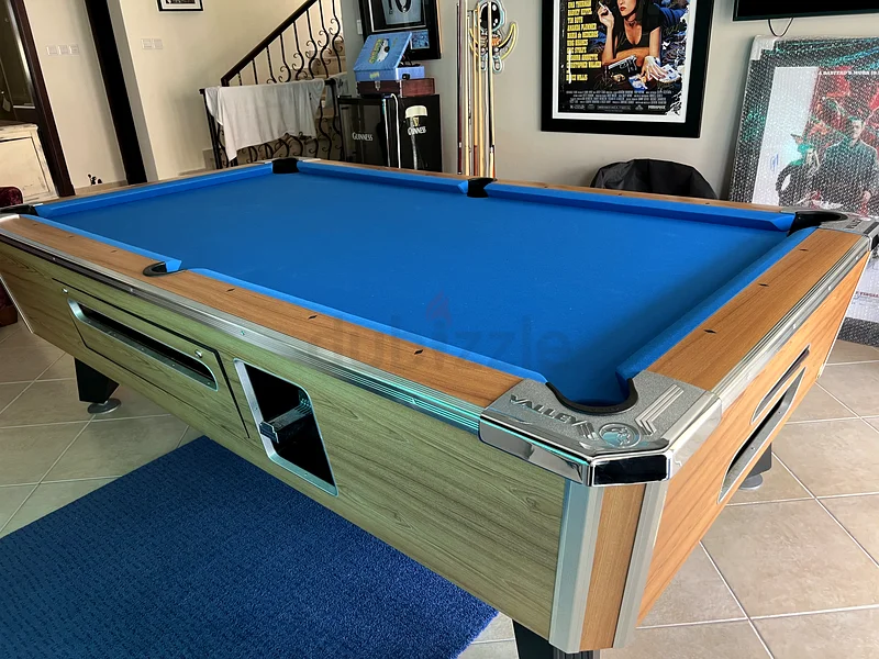 Pool Billiards Table 8ft VALLEY. Pro table. Newly covered63170853788801114