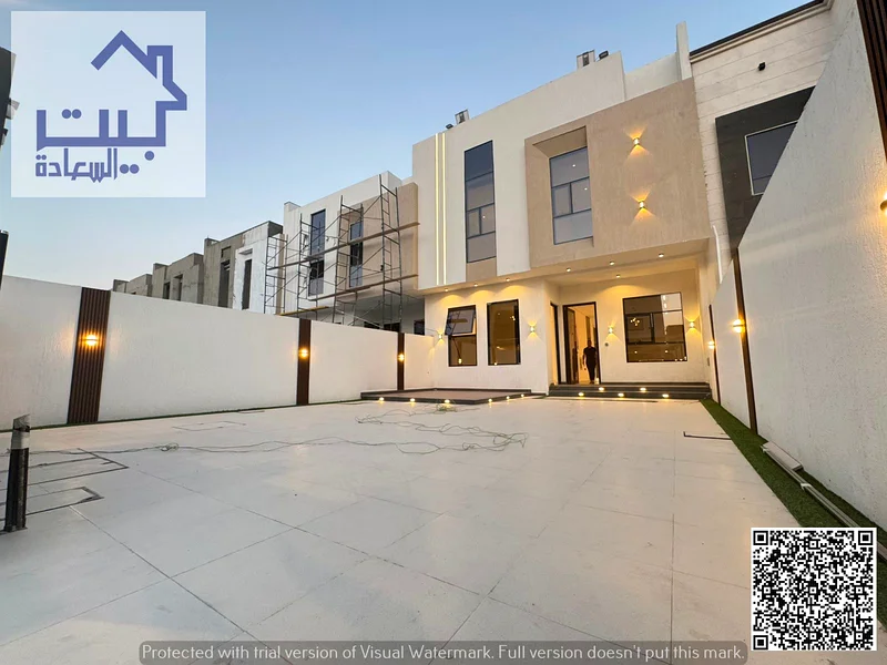 فيلا تاون هاوس للبيع، واسعة، تتكون من طابقين وسطح، وصالتي استقبال، وغرفة جلوس، و6 غرف نوم رئيسية، و8 حمامات، وخزائن مدمجة، وغرفة تخزين63171751799937111