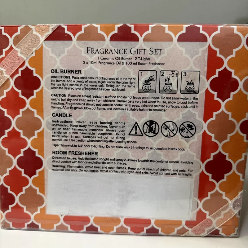 Charming Home Fragrance Gift Set for a Cozy Ambiance63221347937922112