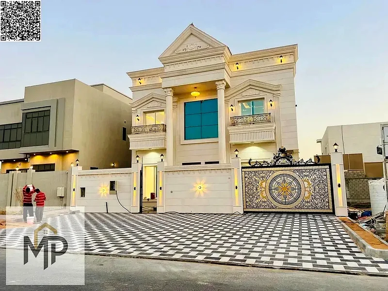 Luxury villa for sale in Al Alia, the most upscale area of Ajman - Ajman, 7 rooms, high-end finishes, and a strategic location near all services63871901486593110