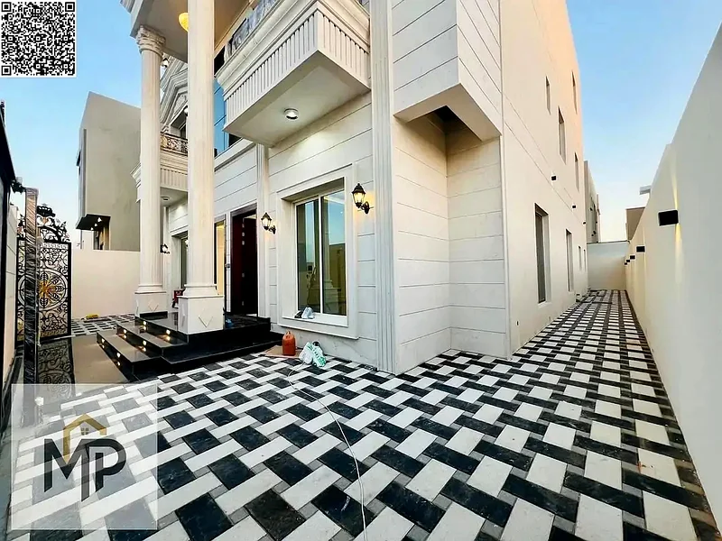 Luxury villa for sale in Al Alia, the most upscale area of Ajman - Ajman, 7 rooms, high-end finishes, and a strategic location near all services63871901486593113