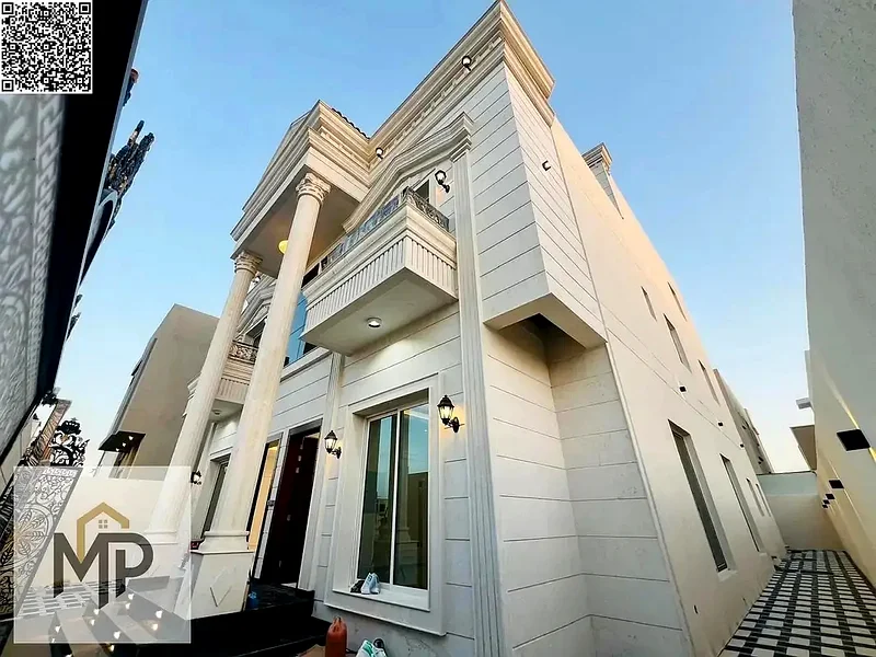 Luxury villa for sale in Al Alia, the most upscale area of Ajman - Ajman, 7 rooms, high-end finishes, and a strategic location near all services63871901486593114