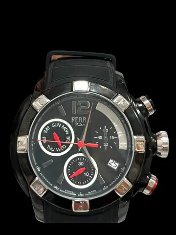 Ferre Milano limited edition 12/100 limited edition Swiss watch used