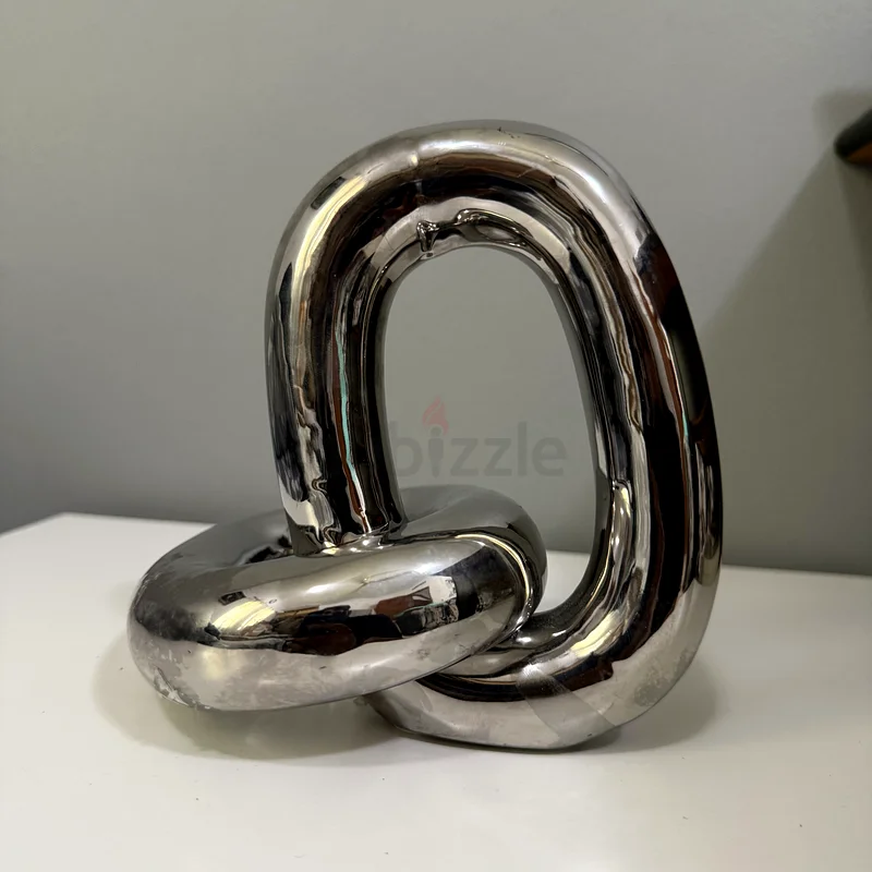 Sleek Modern Metal Decorative Sculpture for Your Home63179380232707112