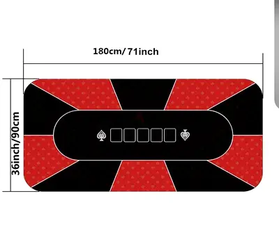 Giant Poker Table for All Your Game Nights!