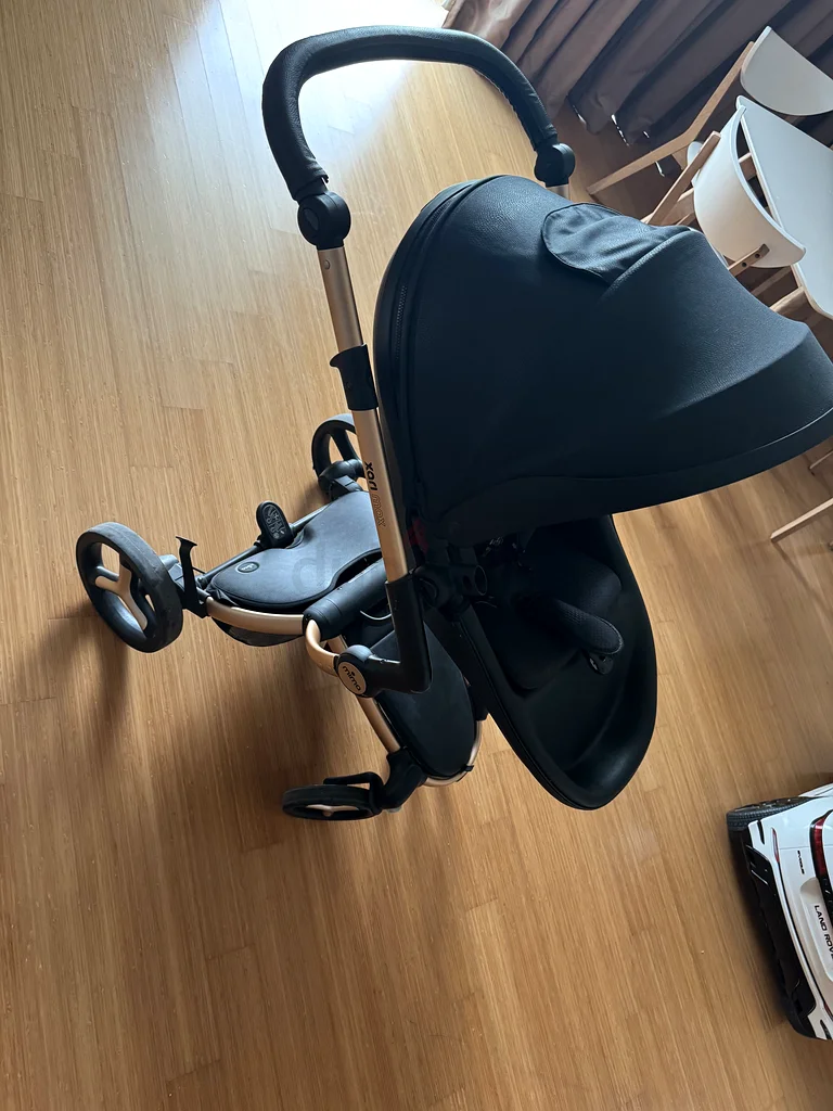 mima Xari Max Stroller (Black  Gold)63174333981827111