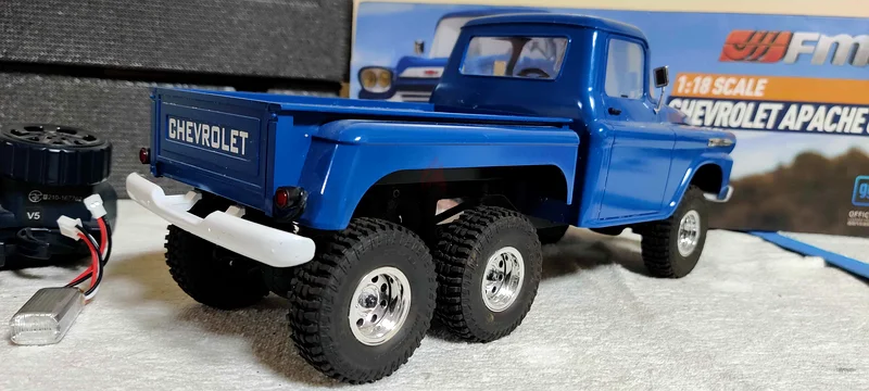 FMS 1:18 CHEVROLET Apache 6WD RC Rock Crawler RTR63228314402945114