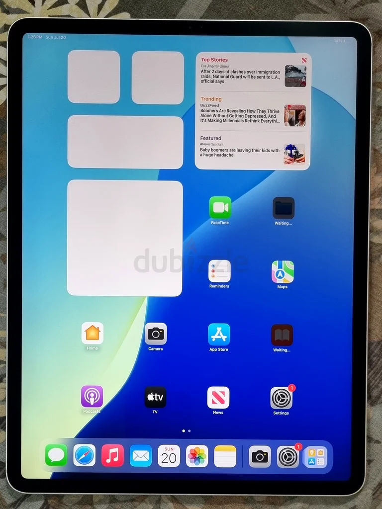 آي باد برو 12.9 بوصة (الجيل الرابع)، 256 جيجابايت، واي فاي، خلوي63183728253955112