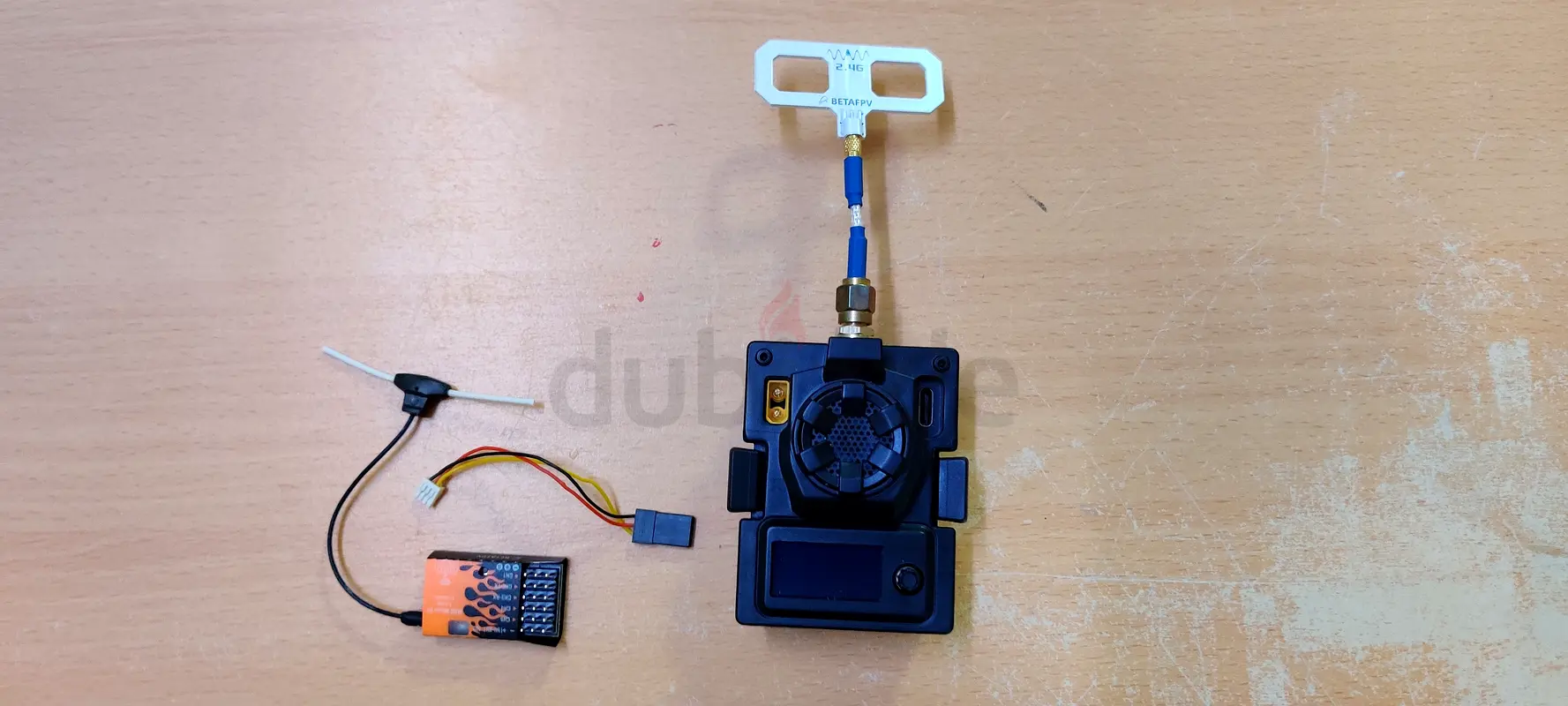 BETAFPV ELRS Micro TX Module - 2.4G 1W Black Version with 1 ELRS Receiver