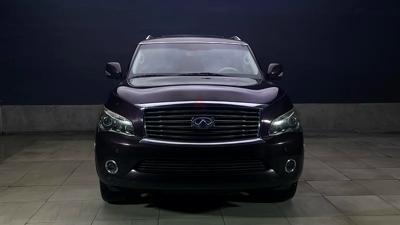 Infiniti Nissan Petrol 2012 QX56 4×4 Platinium Red Wine Color Non Accident63154167029378111