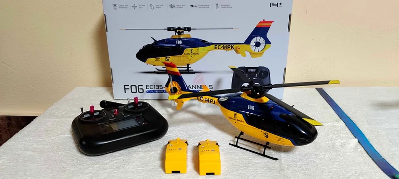Yuxiang F06 EC135 Brushless Direct Drive RC Helicopter for Beginner RTF Combo63228314328578111