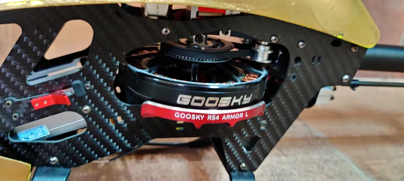 GooSky RS4 Legend 3D RC Helicopter PNP BNF Version Golden Color Repainted63228314355329111