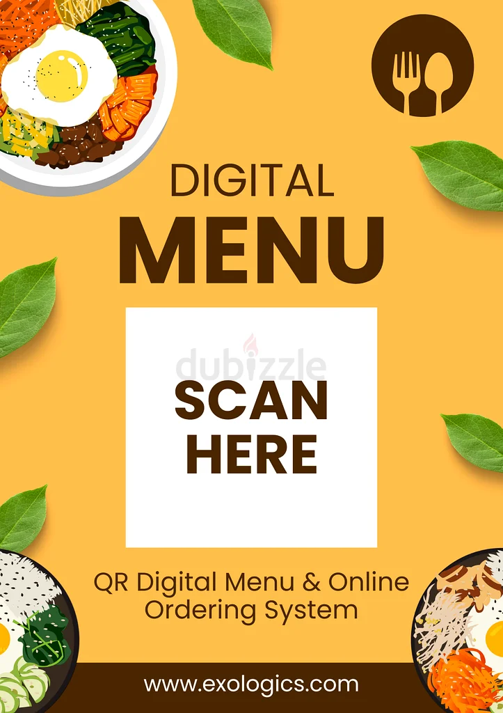 QR Digital Menu  Online Ordering System63438106634113117
