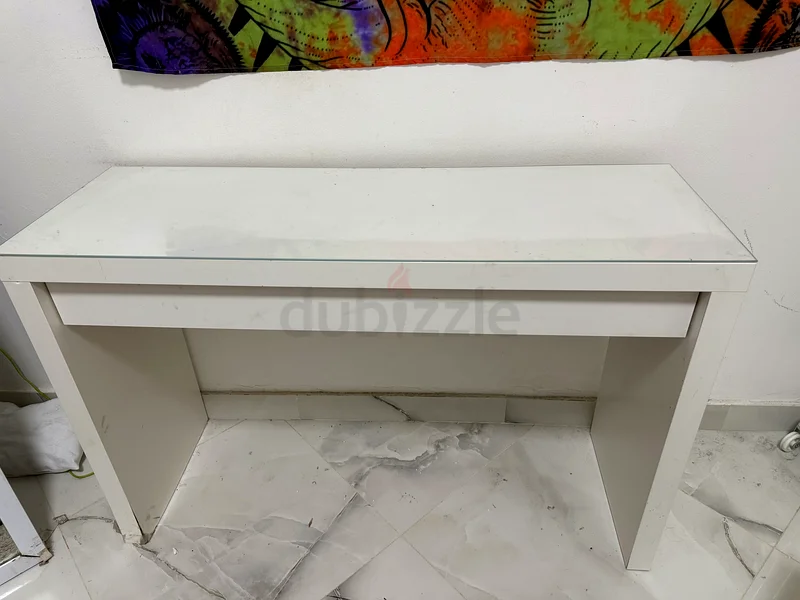 Dressing table, white high-gloss,63220327225601111