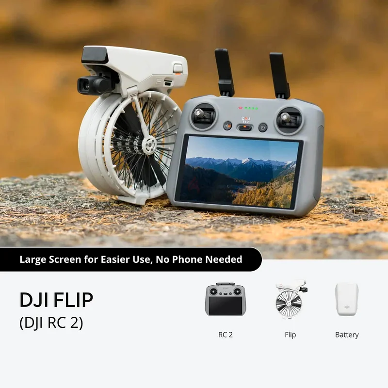 Capture Your Adventures with the DJI Flip (RC 2)! Fly more combo63171315078274113