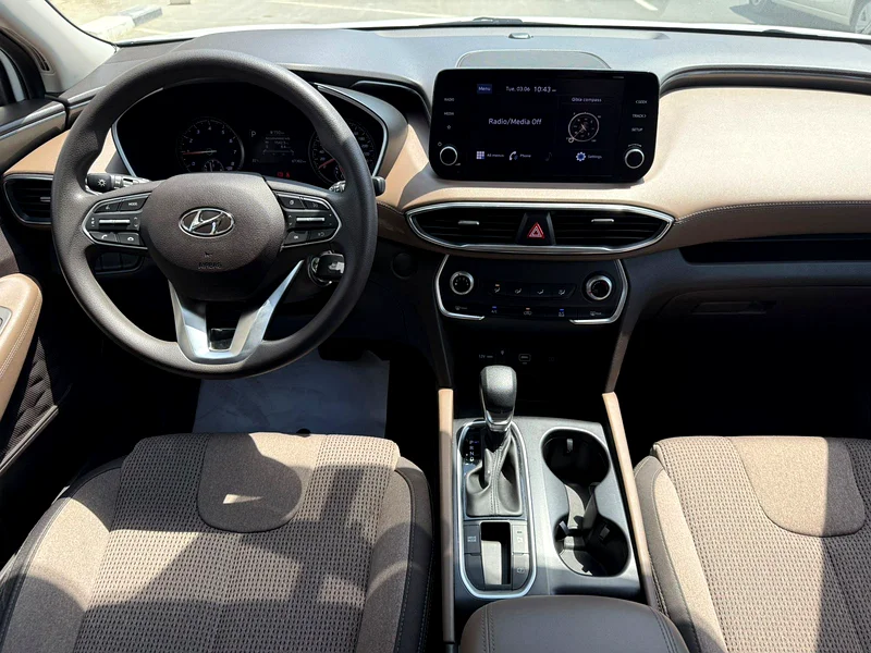 HYUNDAI SANTA FE SMART 2.4 FWD 2022 GCC-1 YEAR WARRANTY-0% DOWN PAYMENT-FINANCE 5 YEARS-476563171299411331113