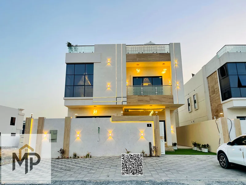 A distinctive villa for sale in Al Helio 2 🏡, including luxurious furniture 🛋️, air conditioners ❄️, and full registration 📑 fees ready for IMEDI.63897311422466110